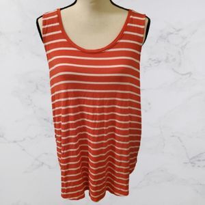 Old Navy Luxe Striped Tank Top, Large